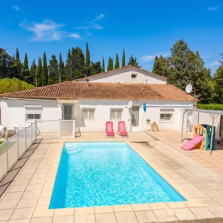 Villa Charmante A Avec Piscine Privee Meynes